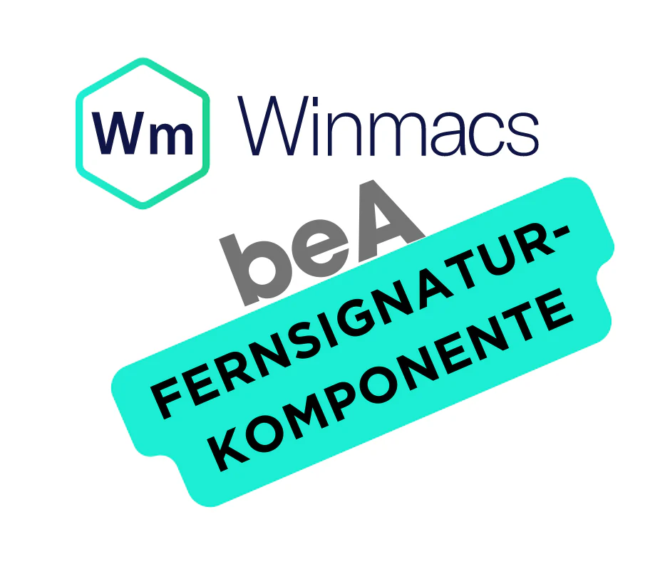 beA Fernsignatur Komponente für Winmacs